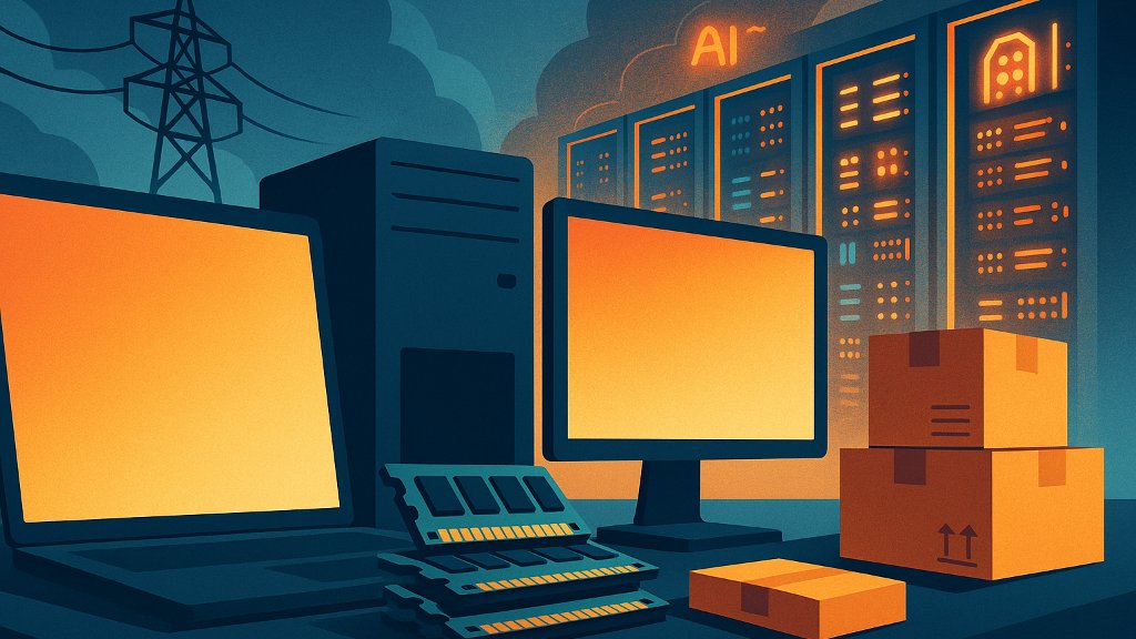 Global PC Shipments Plunge as AI Demand Drives Up Memory Costs
